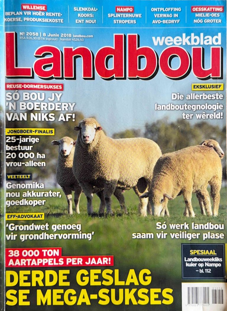 Kairos featured in Landbouweekblad